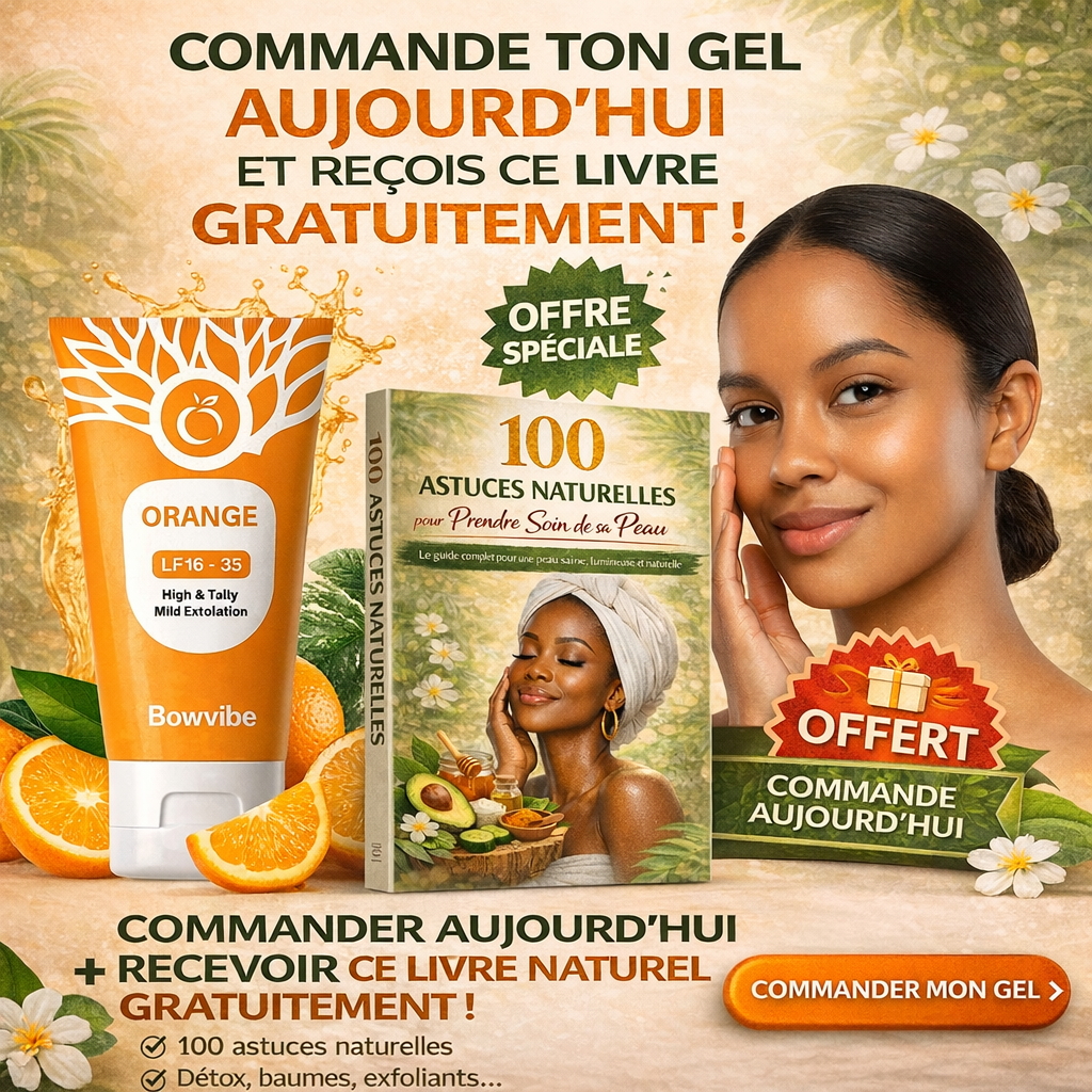 Dites adieu aux taches. Révélez votre éclat. + Un livre sur 100 Astuces Naturelles pour Prendre Soin de sa Peau